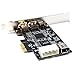 Acinkeety 1394 Expansion Card PCI-E 1X to IEEE 1394 1x 1394A 6Pin to 1394 4Pin Controller Firewire Card 4 Port Video Adapter Ieee 1394a