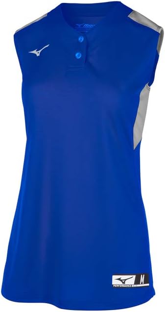 Mizuno Aerolite 2-Button Fastpitch Softball Jersey Sleeveless