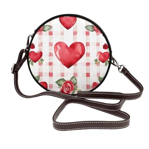 Sac de Saint-Valentin Heart Rose, le cadeau romantique idéal en cuir végétalien