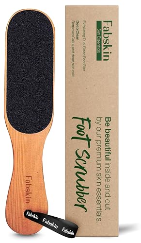 Fabskin Wooden Foot Scrubber For Dead Skin | Dual Sided Foot Filer | Callus Remover | Feet Scraper Fabskin Wooden Foot Scrubber For Dead Skin | Dual Sided Foot Filer | Callus Remover | Feet Scraper