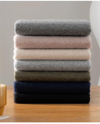 UIOKLMJH Men's V-Neck Sleeveless Solid Cashmere Vests Comfortable Breathable Soft Slim Fit Knitted Pullovers2