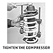 Powerbuilt Strut Spring Compressor Kit, Remove and Install Coil Springs, Tighten Compressor, Car Repair, 2 Piece, Storage Case 648627