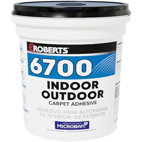 ROBERTS 6700-1 1 Gallon Indoor/Outdoor Carpet/Artificial Turf Adhesive