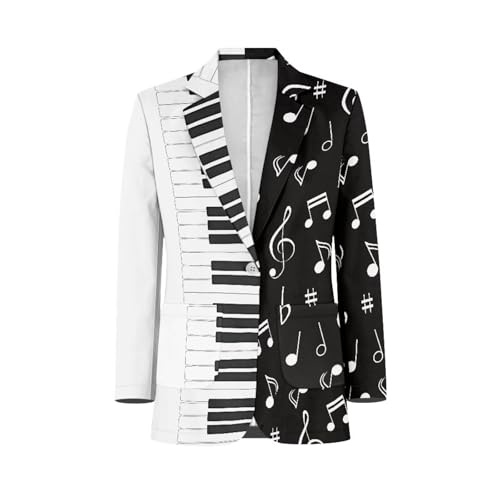 Men's Casual Blazer One Button Business Suit Jacket Slim Fit Sports Coats Blazers Plus Size Suit Jacket