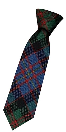 Cravate en laine pour garçon motif Cameron of Erracht idéal pour mariage et fêtes