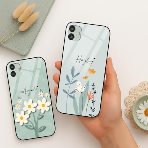 Image of COLORflow Back Cover Compatible with Samsung Galaxy M13 5G | Floral Family Customized | Shockproof TPU Bumper with Camera Protection Back Cover Compatible with Samsung Galaxy M13 5G