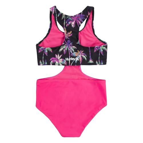 Image of Hurley Girls' 1-piece Cut Out Swim Suit
