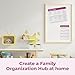 Magnetic Chore Chart for Kids - Chore Chart for Kids Multiple Kids - Flexible Magnetic Chore Board w/ 3 Markers - Weekly Chore List - Family Chore Chart - Weekly Planner for Kids & Adults (Pink)