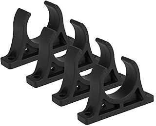 Walmeck- Pack of 4 Kayak Paddle Clips Plastic Paddle Oar Holder Clips Keeper