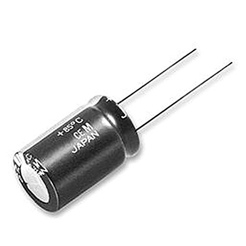 Preisvergleich Produktbild Panasonic Electronic Components 7248, Kondensator, 10 µF, 35 V, Aluminium, elektrolytisch ECA1VM100 5 Stück