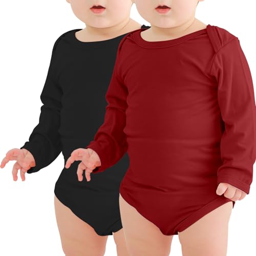 Image of Jimonda Baby Bodysuit Long Sleeve Infant Romper Soft Boy Girl Unisex Newborn Clothes One Piece Outfits Summer Fall