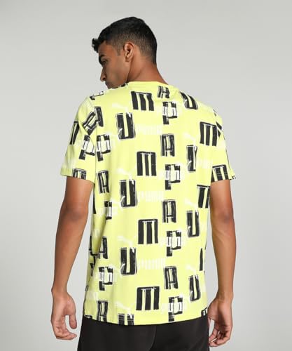 Image of Puma Men's Polyester Regular Fit T-Shirt
