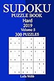 300 Hard Sudoku Puzzle Book 2019