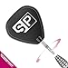 Target Darts Bolide 90% Tungsten Swiss Point Steel Tip Darts Set of 3, Barrel 03, 22 Grams | Featuring Pro Grip Dart Stems, Number 6 Dart Flights, Swiss Points | Professional Darts