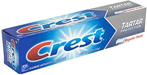 Crest Tartar Protection Whitening Cool Mint Paste Anticavity Toothpaste 8.2 Ounce Tube (Pack Of 4) #TOP1
