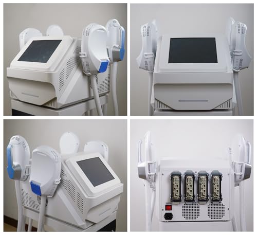 Image of 4 Handles Body Shaping Machine for Abdomen Buttock Upper Arm Thigh Muscle Strengthen