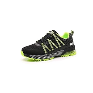 Monrinda Sneakers Heren Dames Hardloopschoenen Luchtkussen Sportschoenen Mode Loopschoenen Lichtgewicht Ademende Demping…