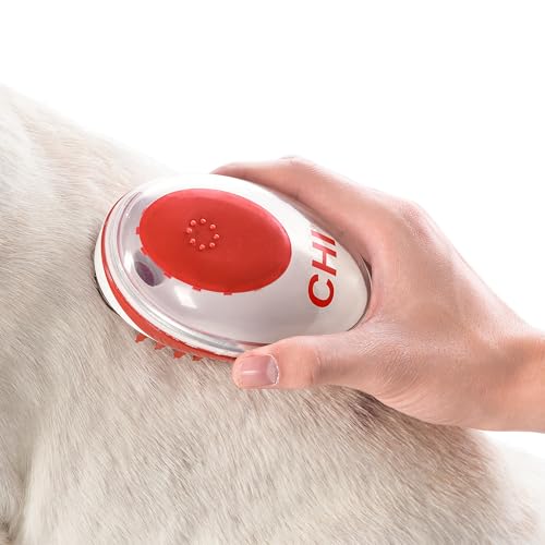 CHI Soap Dispensing Palm Brush for Dog Bathing, Grooming, Massage - image 7