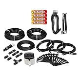 タカギ 自動水やり 水やりスターターキットタイマー付(家庭菜園用) 雨センサー ＆ 単4電池付き 3点セット GKK101 GTS101