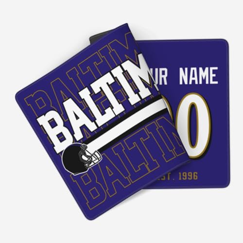 Image of ANTKING Baltimore Mouse Pad Custom Name and Number Desk Pad for Men Women Youth Gifts