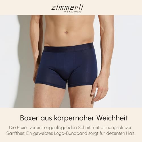 Pureness | Boxer Briefs / Trunk - navy - Zimmerli of Switzerland2