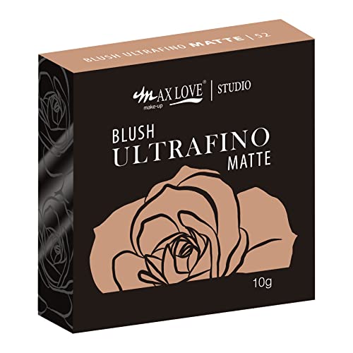 MAXLOVE Blush Ultrafino - Nova Embalagem 52 Max Love