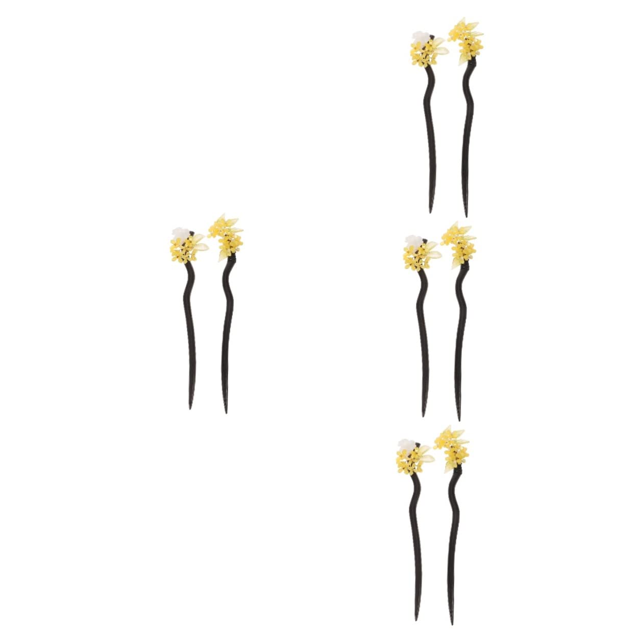 ABOOFAN 8stücke Vintage Haarnadeln Antike Haarspangen Für Hochzeiten Und Besondere Anlässe Chinesischer Stil Eleganter Chignon Pin Für Damen
