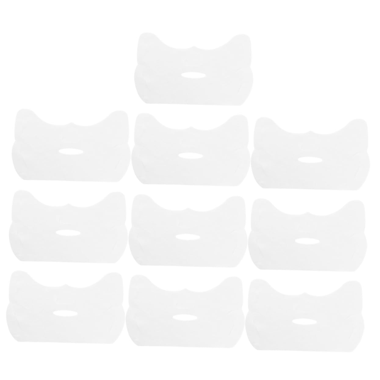 Healvian 50pezzi Maschere Facciali Per Della Maschera Idratante Face Per Trattamenti Fai Te Copertura Completa e Assorbimento Facile