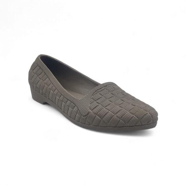 Women's Anti-Skid PVC Casual Ballerinas | Comfortable Slip-On Flats | Lightweight Everyday Footwear | Soft Sole Shoes | Monsoon Wear-picture-28
