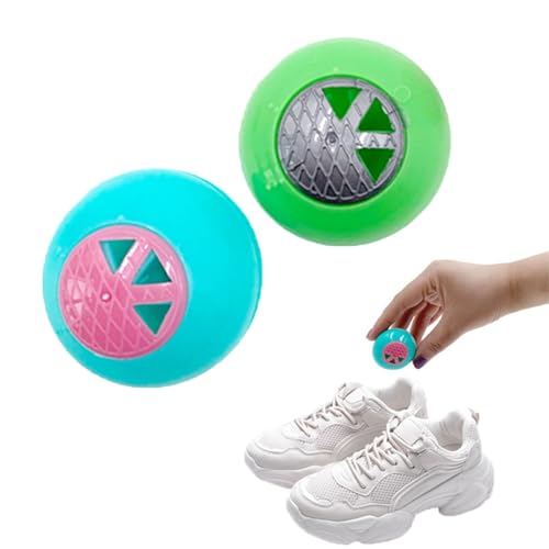 GHEART Desodorante de Zapatos, Desodorante para Zapatos, Bolas Desodorizantes de Zapatos, Desodorante Bolas Calzado, Desodorante, para Zapatillas, Taquillas, Bolsas de Gimnasio,Oficinas y Coches, 2pc
