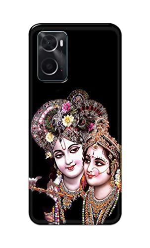 Image of PRINTFIDAA� Printed Hard Back Cover Case for Oppo A76 | Oppo A36 | Oppo A96 Back Cover (Radha Krishna) -2808