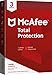 Produktbild McAfee Total Protection, 3-Geräte, 1-Jahr, Windows/Mac/Android/iOS (Code in a Box)