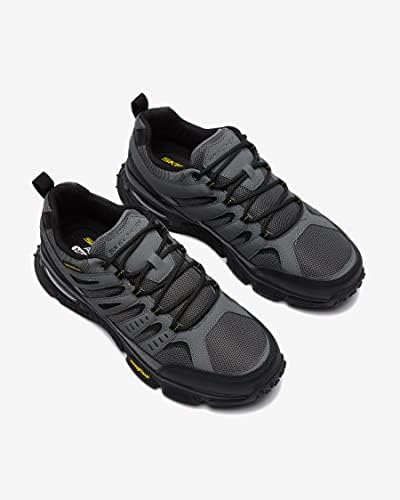 Skechers Men's, Skech-Air Envoy Walking Shoe - Wide Width Grey Black 10 W | Image 5