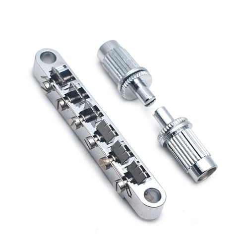 ギターブリッジとサドル 12弦エレキギター スプリット固定ブリッジ テールピース(Upper)