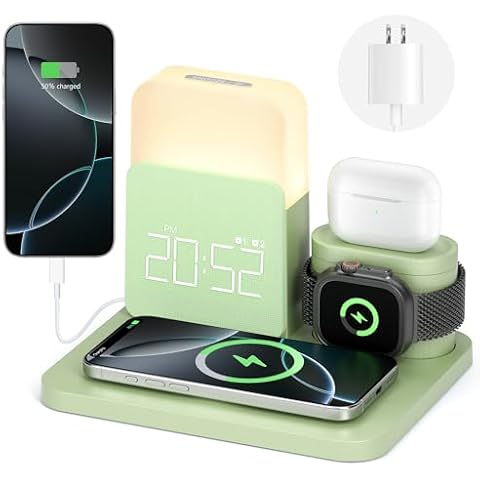 COLSUR 7-in-1 Wireless Charging Station Cover
