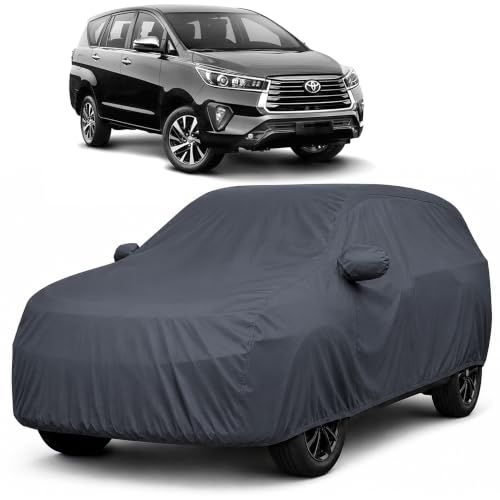 Image of Autofact Premium Car Cover for Crysta 2016-2026 | All Weather Waterproof Full Body Car Cover | Light-Weight Triple-Stitched Outdoor Shield with UV Protection, Dustproof & Heat-Resistant