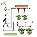 Drip Irrigation Kit Pressure Regulator 10 PSI 3/4'' Female Thread