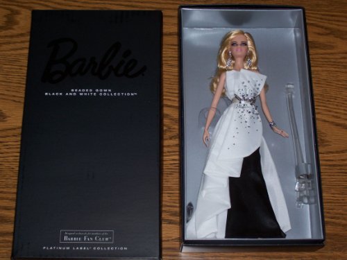Amazon.com: Barbie Platinum Label BFC Exclusive Beaded Gown Barbie 