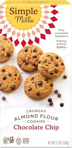 ★Simple Mills Almond Flour Chocolate Chip Cookies, 5.5oz