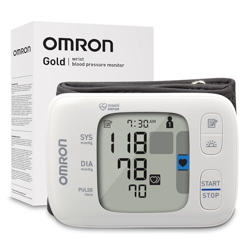 OMRON Gold Wireless Wrist Blood Pressure Monitor for Home Use - #1 Doctor & Pharmacist Recommended...