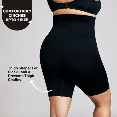 Image of NYKD Stretchable High Rise Waist and Thigh Shapewear Brief Tummy Tucker /Shaper for Women - NYSH02
