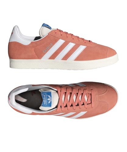 Image of adidas Men's Gazelle Indoor Sneaker, Wonder Clay /Cloud White /Core White, Size 6.5