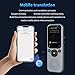 Language Translator Device, 138 Languages Online Real Time Voice Photo Translation, 2.0in Touch Screen Portable Smart Foreign Translator Support Hotspot Offline Translation