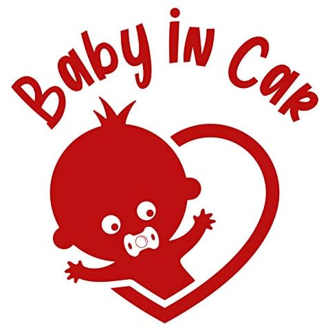 Baby in Car Sticker by Finest Folia Cover