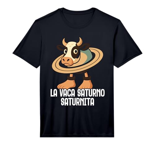 La Vaca Saturno Saturnita Italian Brainrot Funny Meme Performance T-Shirt