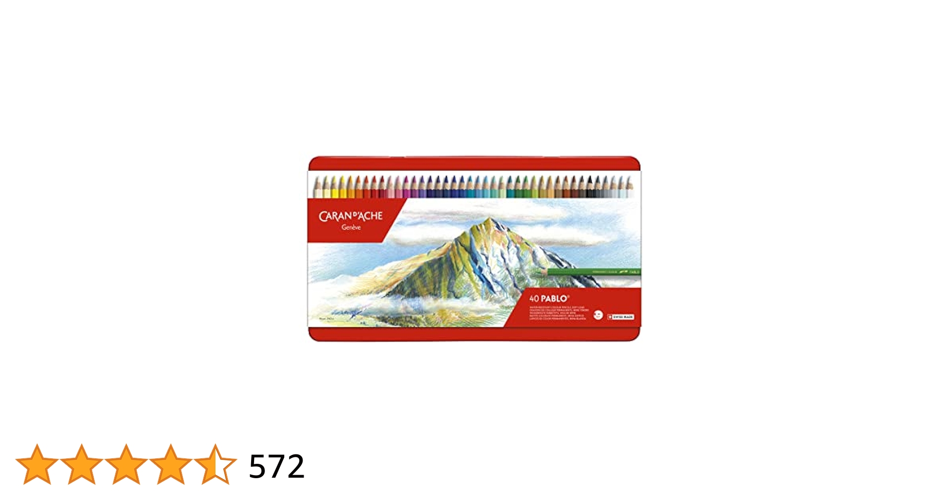 Amazon | カラン ダッシュ 0666-340 パブロ油性色鉛筆 40色