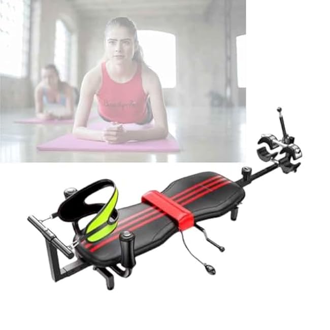 Alternative Inversion Traction Device, Lumbar Traction Table - Back Stretcher for Lower Back Pain Relief Without Going Upside Down - 350 Lbs Weight Capacity