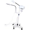 Vaporizador Facial 2 en 1, LED 3X Lámpara de Aumento Sauna Facial Máquina de Vapors, Humidificador de Spa Belleza Profunda para la Hidratación Spa Salón de Belleza Equipo de Cuidado de Piel