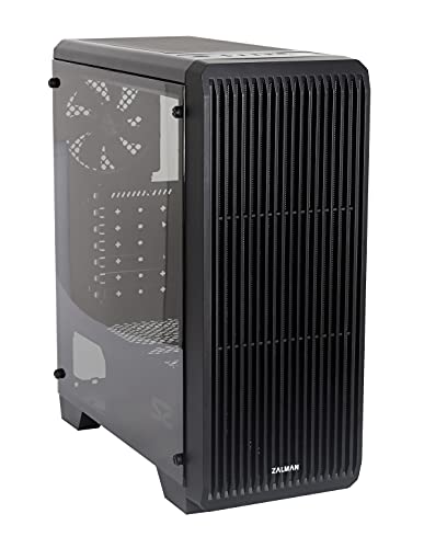 Zalman S2 Midi Tower Case - Black Window Noir