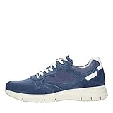  Stringata Uomo NeroGiardini E101966U in Camoscio Acqua Modello Casual. Una Calzatura Comoda Adatta per Tutte Le Occasioni. Primavera-Estate 2021. EU 42